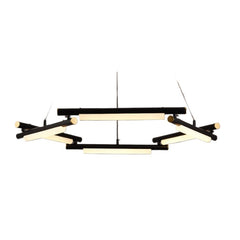 2025 New Ceiling Light Modern Multi Head Iron Chandelier Round Pendant Lamp for Living Rooms Bedroom Hotel Villa Showroom