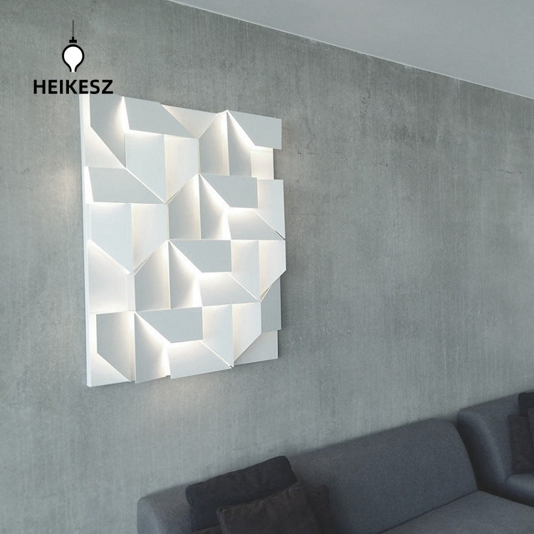 HEIKESZ Designer creative living room wall lamp model room bedroom background wall corridor entrance art decorative painting lamp light fixtures for celling lights