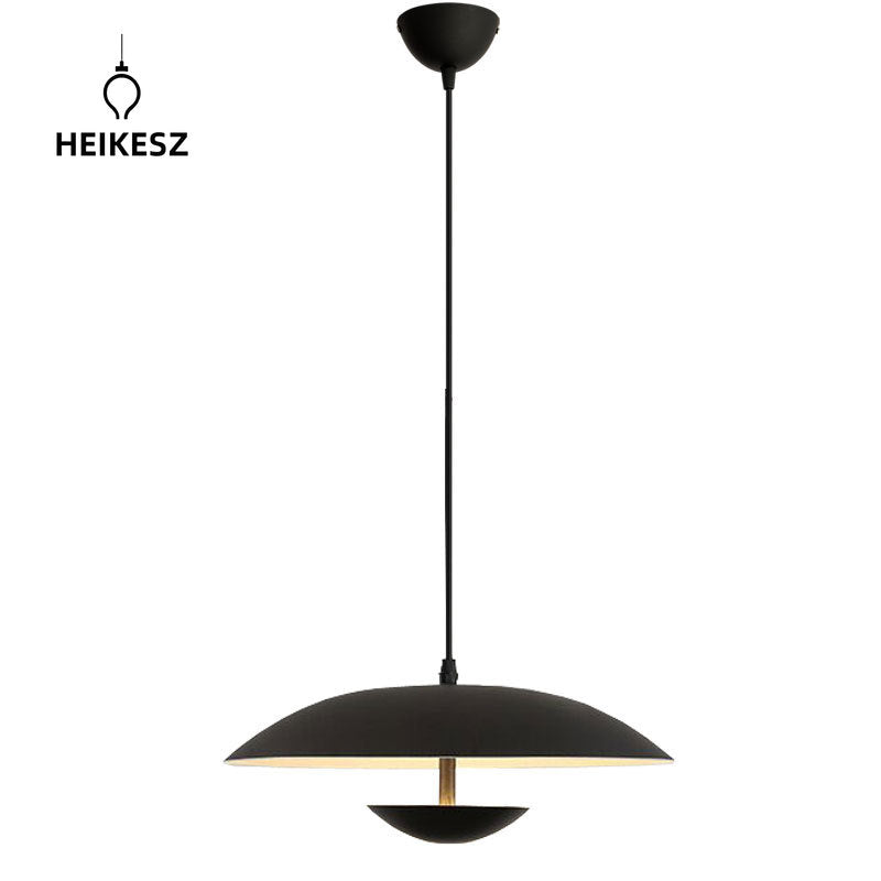 HAIKESZ Creative Danish Italian designer Nordic dining room living room bedroom LED simple decoration personalized flying saucer chandelier lamp light fixtures for celling lights