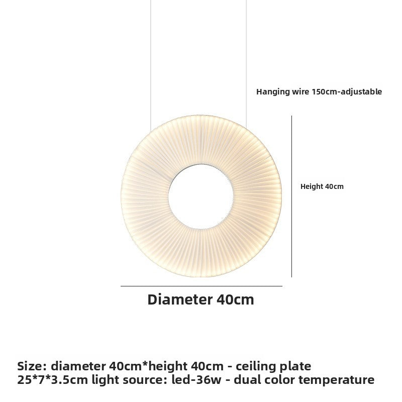 Minimalist Circle Ceiling Light Modern Living Room Lamp Postmodern Design Creative Art Decor for Bedroom Showroom
