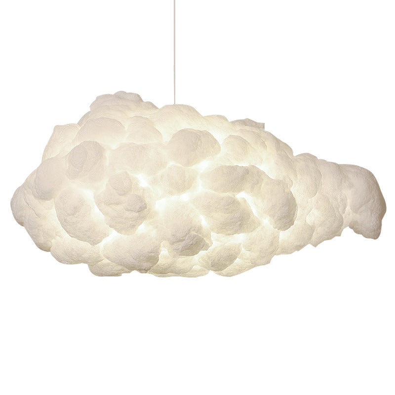 HEIKESZ Designer creative living room cloud light chandelier modern minimalist clothing store decor dining room children's room bedroom chandelier lamp light fixtures for celling light