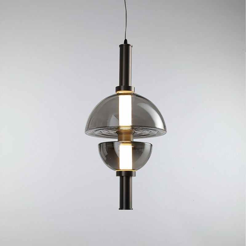HEIKESZ Nordic simple modern restaurant glass small chandelier homestay master bedroom bedside light luxury cafe dining table bar chandelier lamp light fixtures for celling light