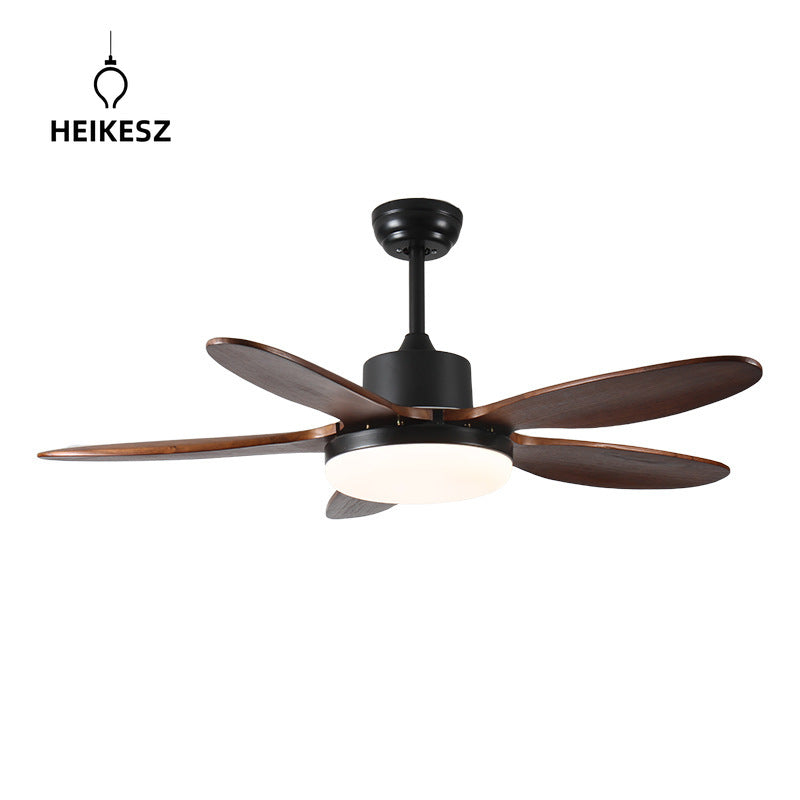 HIEKESZ Cross-border large air volume fan light bedroom simple dining room fan chandelier frequency conversion Nordic ceiling living room ceiling fan light lamp light fixtures for celling light