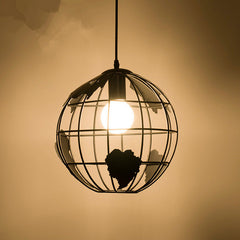 HEIKESZ Creative Earth Instrument LED Chandelier Retro LOFT Industrial Style American Iron Living Room Art Dining Room Chandelier american style retro outdoor indoor retro bedroom lamp american-style Industrial wind