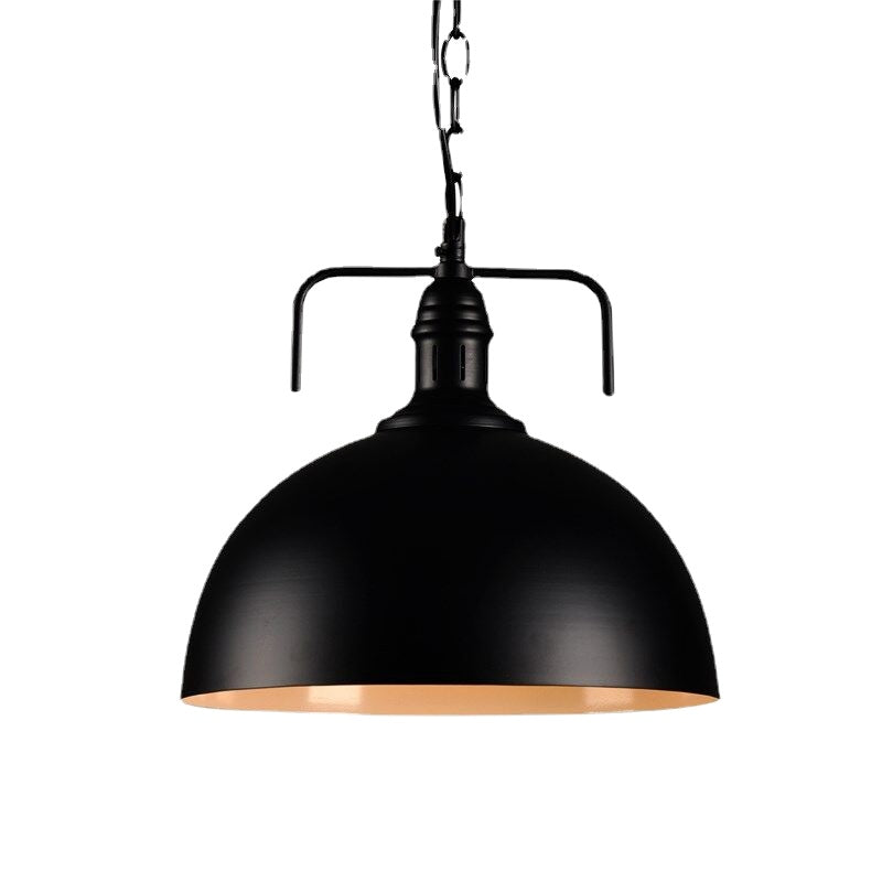 HEIKESZ American Country Bar Bar Chandelier Restaurant LOFT Industrial Style Chandelier Wrought Iron Led Billiard Lamp American Style retro outdoor indoor retro bedroom lamp american-style Industrial wind