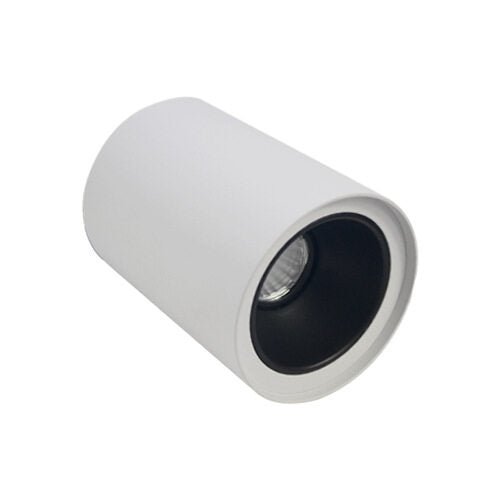 HEIKESZ LED Round Surface Mounted Spotlight Deep Anti Glare Wash Wall Light Long Tube Headless Lamp for Bedroom Living Room