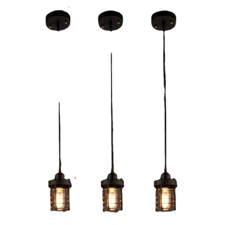 HEIKESZ Flat Iron Frame Fairy Loose Flower Chandelier Retro American Industrial Lamp Personality DIY Starry Art Chandelier american style retro outdoor indoor retro bedroom lamp american-style Industrial wind