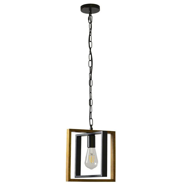 HEIKESZ Vintage Industrial Farmhouse Ceiling Light Rustic Iron Pendant Lamp for Kitchen Cafe Bar Restaurant Lighting