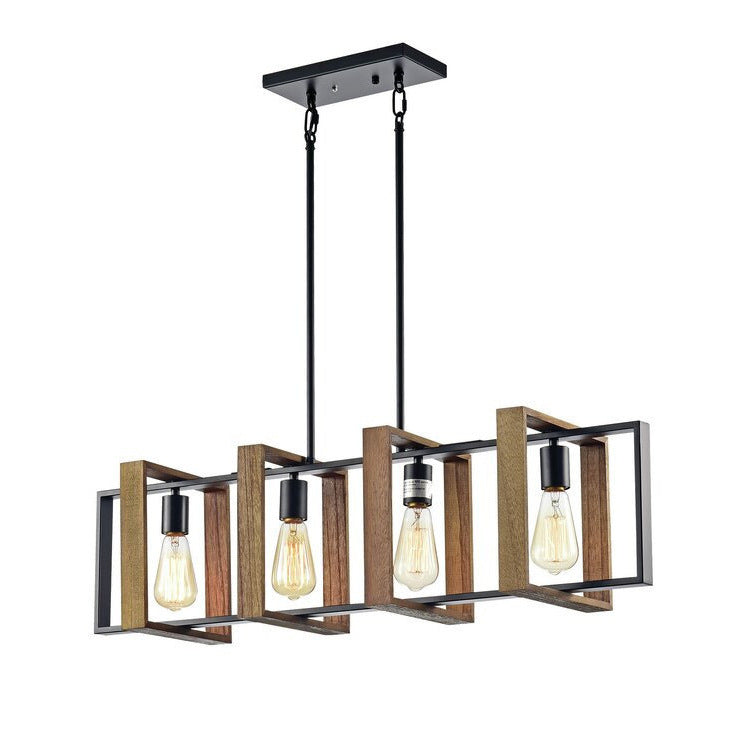 HEIKESZ Vintage Industrial Farmhouse Ceiling Light Rustic Iron Pendant Lamp for Kitchen Cafe Bar Restaurant Lighting