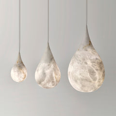 HEIKESZ French Restaurant Chandelier Cloud Marble Light Wabi Sabi Minimalist Creative Bedside Lamp Bar Design Showroom Lighting