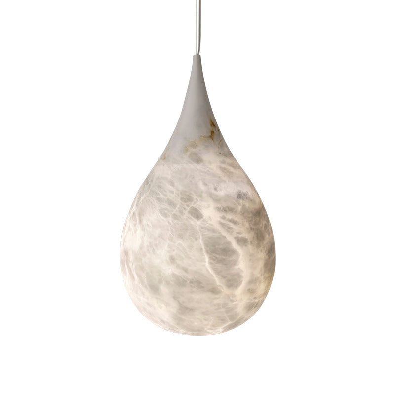 HEIKESZ French Restaurant Chandelier Cloud Marble Light Wabi Sabi Minimalist Creative Bedside Lamp Bar Design Showroom Lighting