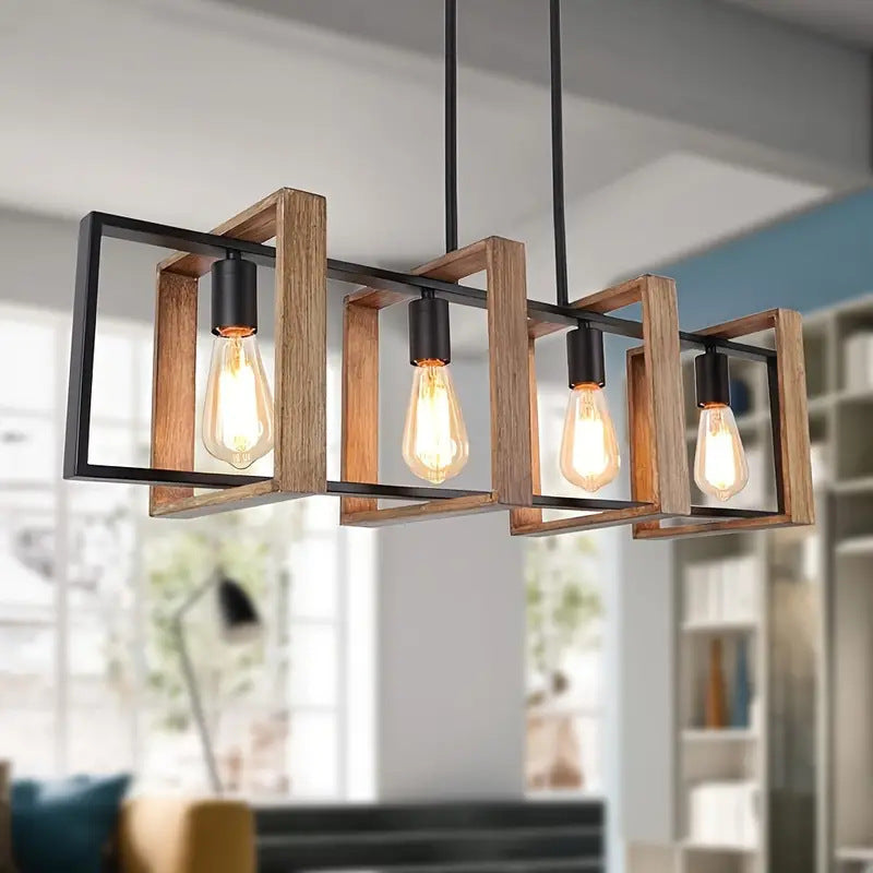 HEIKESZ Vintage Industrial Farmhouse Ceiling Light Rustic Iron Pendant Lamp for Kitchen Cafe Bar Restaurant Lighting