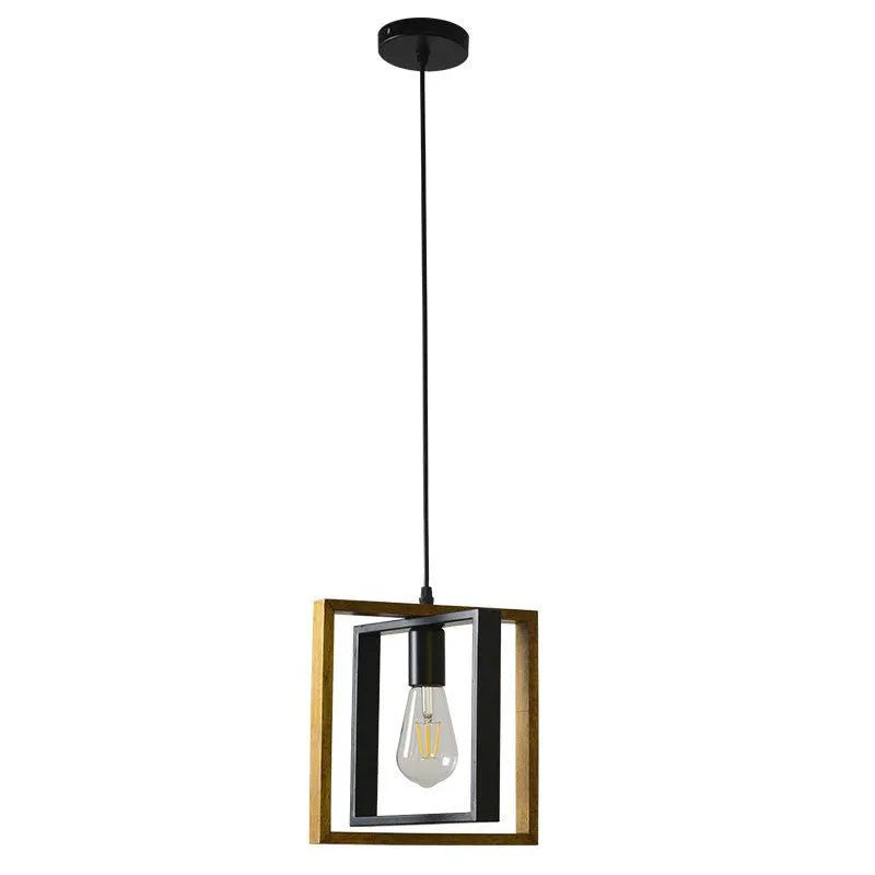 HEIKESZ Vintage Industrial Farmhouse Ceiling Light Rustic Iron Pendant Lamp for Kitchen Cafe Bar Restaurant Lighting