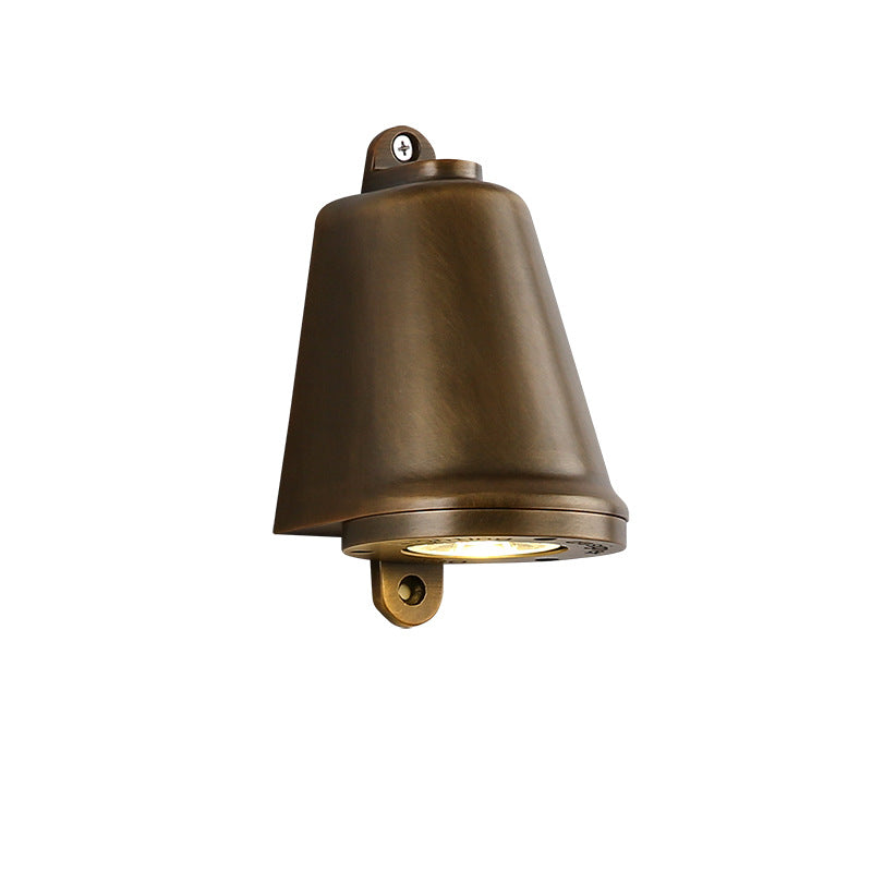 HEIKESZ Waterproof Vintage Industrial Wall Light Outdoor No Drill Charging Spotlight for Corridor Restaurant Signage