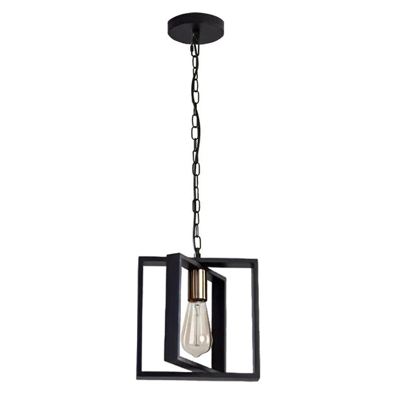 HEIKESZ Vintage Industrial Farmhouse Ceiling Light Rustic Iron Pendant Lamp for Kitchen Cafe Bar Restaurant Lighting