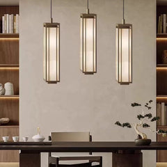 HEIKESZ New Chinese Style Bamboo Chandelier Candle Zen Light for Tea House Restaurant Hotel Decoration
