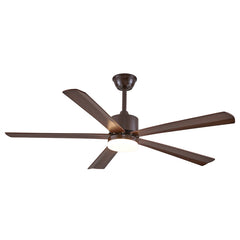 HEIKESZ Industrial Retro Ceiling Fan with Light Remote Control Large Size Integrated Fan for Living Room Home Use Cross Border Wholesale