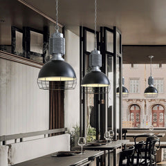 HEIKESZ Vintage Industrial Cast Aluminum Ceiling Light Wholesale Retro Pendant Lamp For Restaurant Bar Living Room Clothing Store Creative Lighting