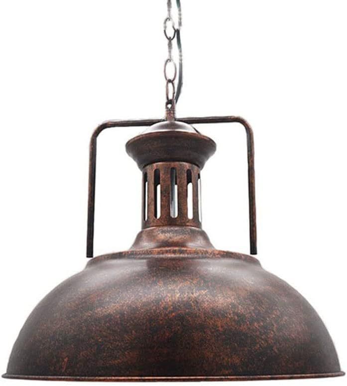 HEIKESZ Industrial Vintage Ceiling Light Iron Material for Restaurant Cafe Home Decoration Cross Border Lighting