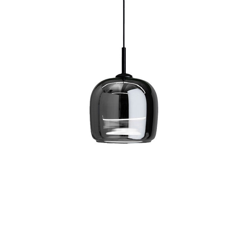 HEIKESZ Modern Minimalist Ceiling Light Bedroom Pendant Lamp Creative Luxury Glass Chandelier for Dining Room and Bedside