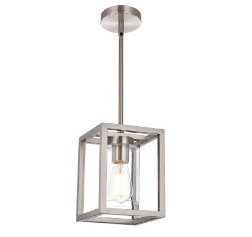Cross-border exclusive supply of Nordic retro industrial style iron art pendant lights, creative and unique, simple single-head dining room bar counter US-standard lamps