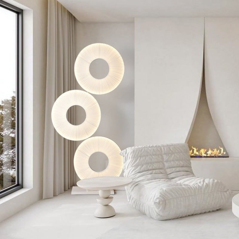 Minimalist Circle Ceiling Light Modern Living Room Lamp Postmodern Design Creative Art Decor for Bedroom Showroom