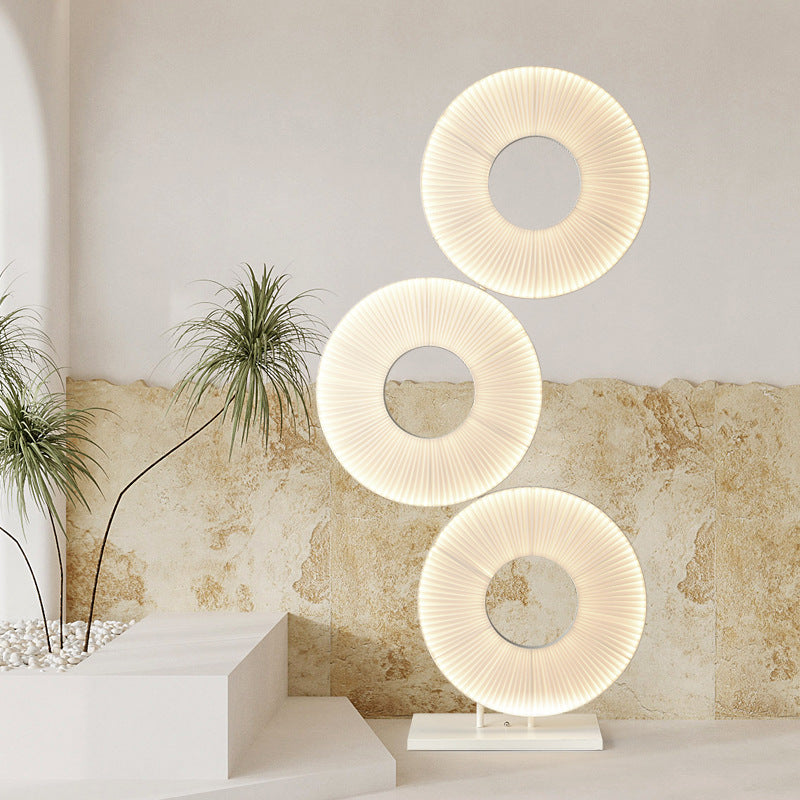 Minimalist Circle Ceiling Light Modern Living Room Lamp Postmodern Design Creative Art Decor for Bedroom Showroom