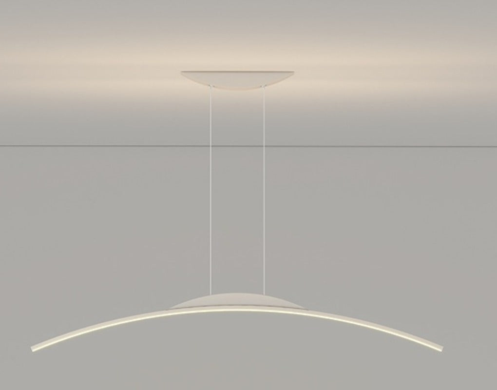 HEIKESZ Nordic simple led restaurant chandelier minimalist word study dining table bar light office chandelier lamp light fixtures for celling light