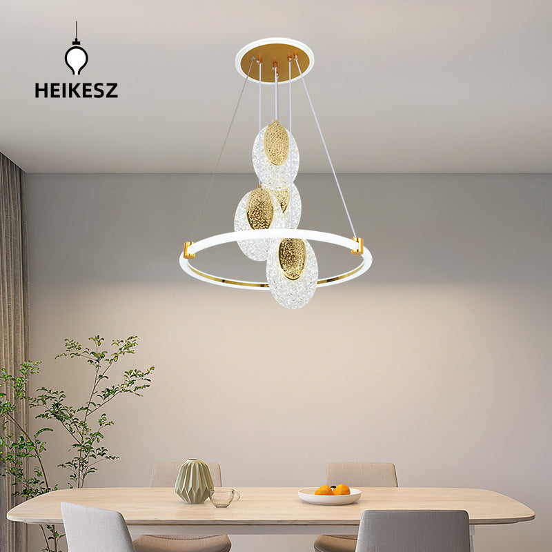 HEIKESZ Cross-border light luxury restaurant chandelier simple atmosphere creative bar chandelier home living room hall bedroom lamp lighting fixtures for celling lighting