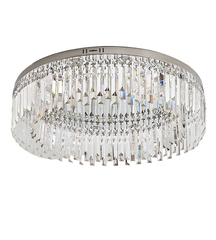 HEIKESZ Luxury high-end atmosphere K9 crystal bedroom lighting Internet celebrity Hong Kong style master bedroom restaurant lighting 2025 new wholesale lighting lamp lighting fixtures for celling lighting