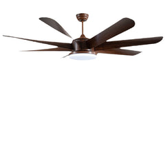 HEIKESZ Fan lighting large size ceiling fan lighting simple modern large wind hall fan lighting Ceiling fan large wind silent retro electric fan home dining