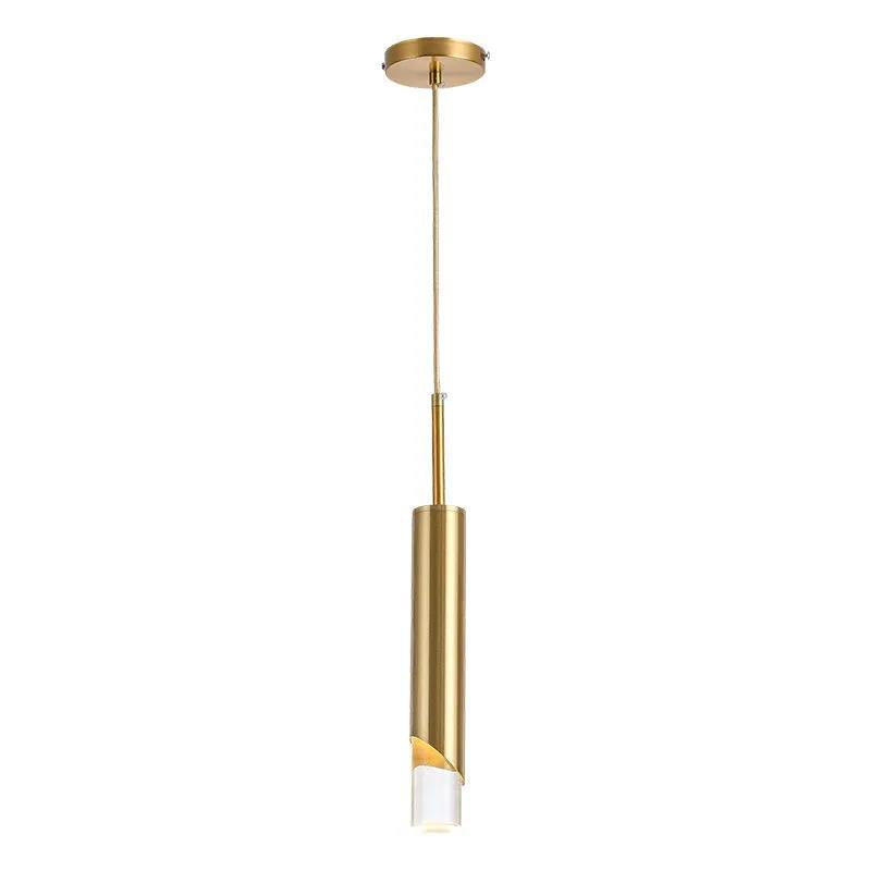 HEIKESZ Luxury Bedroom Chandeliers Modern Simple Design Long Line Single Head Small Ceiling Lights for Living Room Bar Restaurant