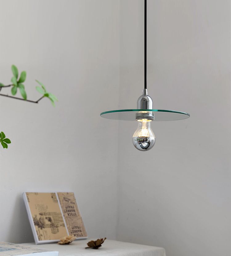 HEIKESZ Minimalist Japanese minimalist retro nostalgic chandelier B & B bar entrance entrance glass Nordic bedroom bedside lamp light fixtures for celling lights
