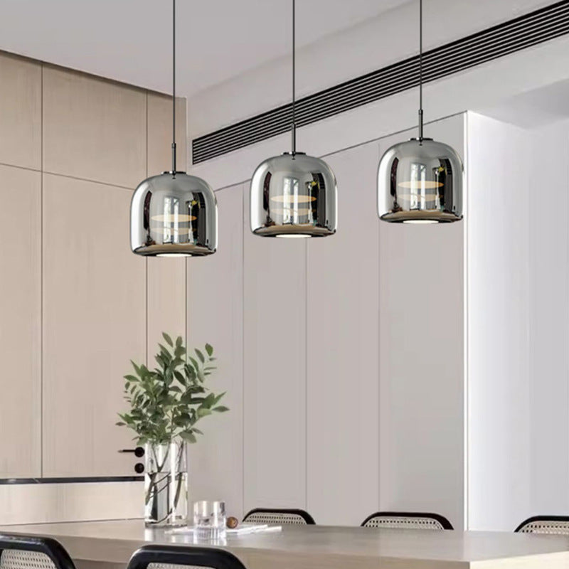 Modern Minimalist Glass Pendant Light Nordic Luxury Creative Simple Ceiling Lamp for Dining Room Bar Study Bedroom