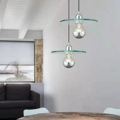 HEIKESZ Minimalist Japanese minimalist retro nostalgic chandelier B & B bar entrance entrance glass Nordic bedroom bedside lamp light fixtures for celling lights