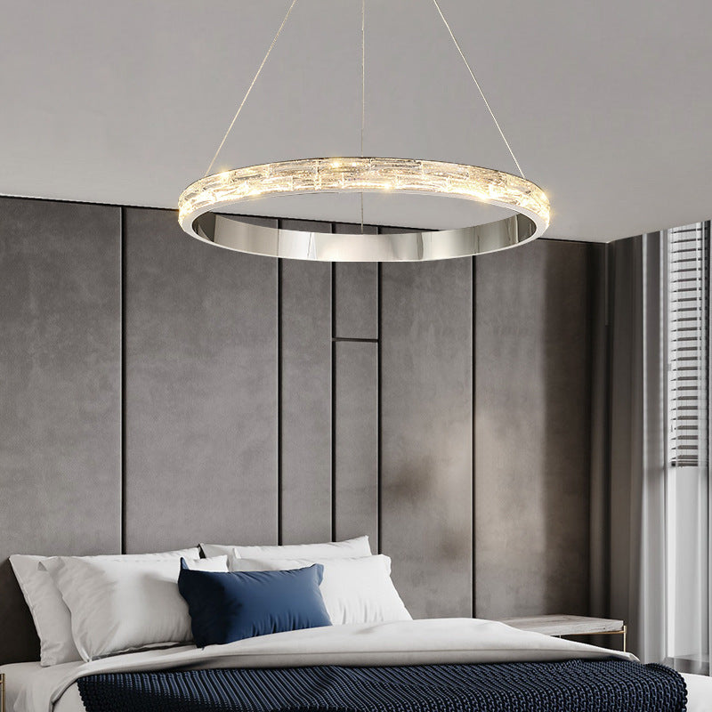 HEIKESZ Post-Modern Crystal Chandelier Luxury Creative Home Living Room Decorative Lighting for Upscale Cafe Store