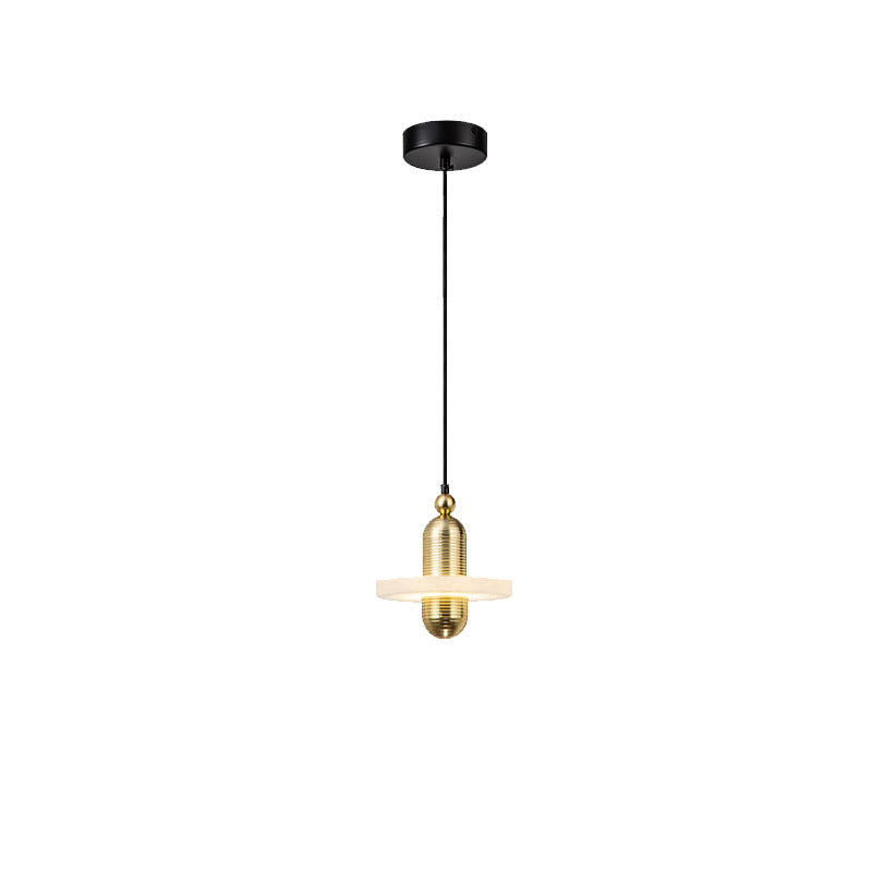 HEIKESZ Modern Chandelier Luxury Spanish Marble Designer Light for Dining Room Bedroom Bar Counter Ceiling Lighting Fixtures