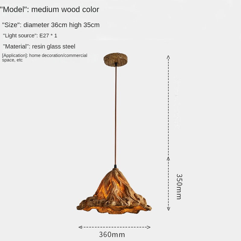 HEIKESZ Japanese Zen Retro Lotus Leaf Chandelier Chinese Bar Restaurant B & B Quiet Style Tea Room Milk Tea Shop Decoration Lamps Lighting for Living Room Light Lamps Chandeliers