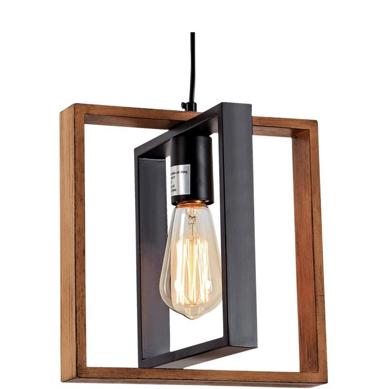 HEIKESZ Amazon chandelier Japanese retro industrial style bedroom bed and breakfast bedside balcony corridor restaurant American chandelier lamp light fixtures for celling lights