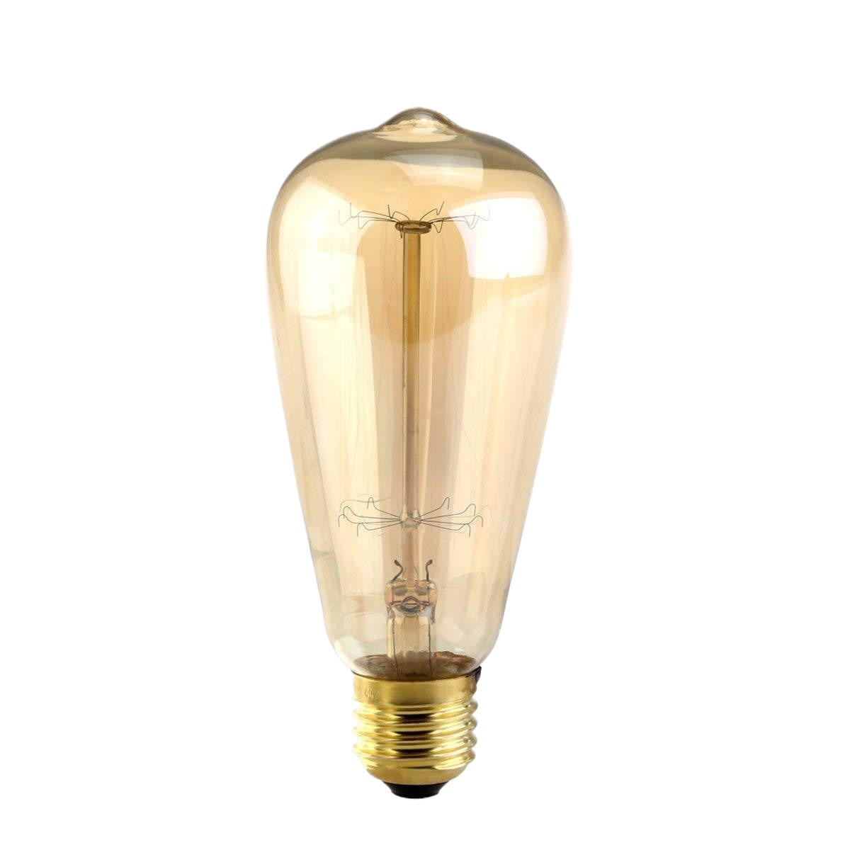 HEIKESZ Classical lamps, Edison light bulbs, art styling tungsten wire classical decoration E27 40W retro nostalgic light bulbs