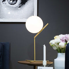 HEIKESZ Table Lamp Decoration Post-Modern Nordic Reading Eye Protection Golden Living Room Room Bedside Large Quantity from Youyi