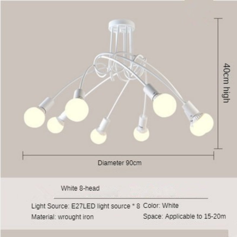HEIKESZ Modern Minimalist Tree Branch Ceiling Light Living Room Dining Room Bedroom Light Bar Counter Bedroom Corridor Balcony Nordic Home Improvement Top Light LED Light for Bedroom Night Aesthetic Room Lamp