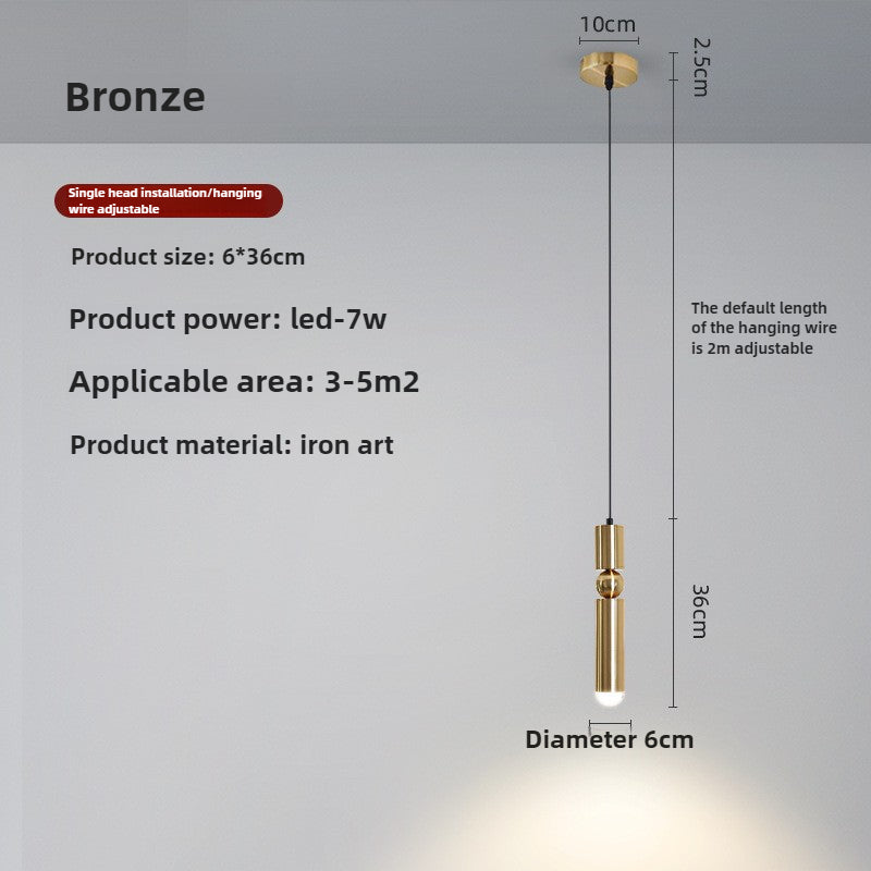 HEIKESZ Nordic loft restaurant bar creative metal small chandelier cafe stairs art decoration small chandelier window lamp light fixtures for celling lights