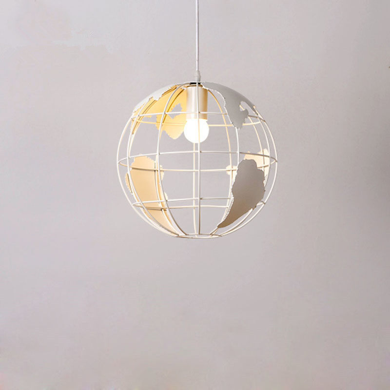 HEIKESZ Creative Earth Instrument LED Chandelier Retro LOFT Industrial Style American Iron Living Room Art Dining Room Chandelier american style retro outdoor indoor retro bedroom lamp american-style Industrial wind