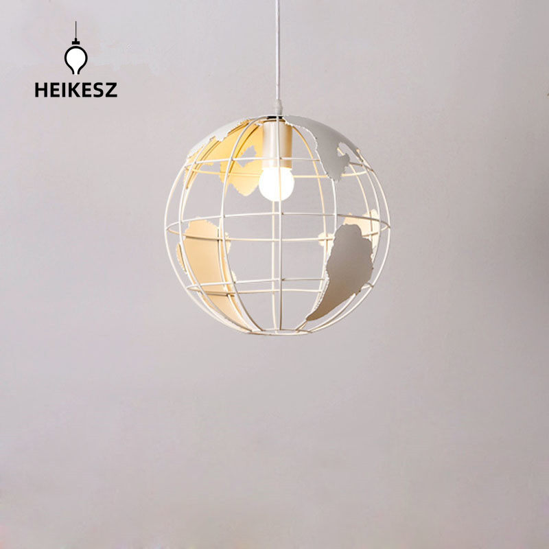 HEIKESZ Creative Earth Instrument LED Chandelier Retro LOFT Industrial Style American Iron Living Room Art Dining Room Chandelier american style retro outdoor indoor retro bedroom lamp american-style Industrial wind