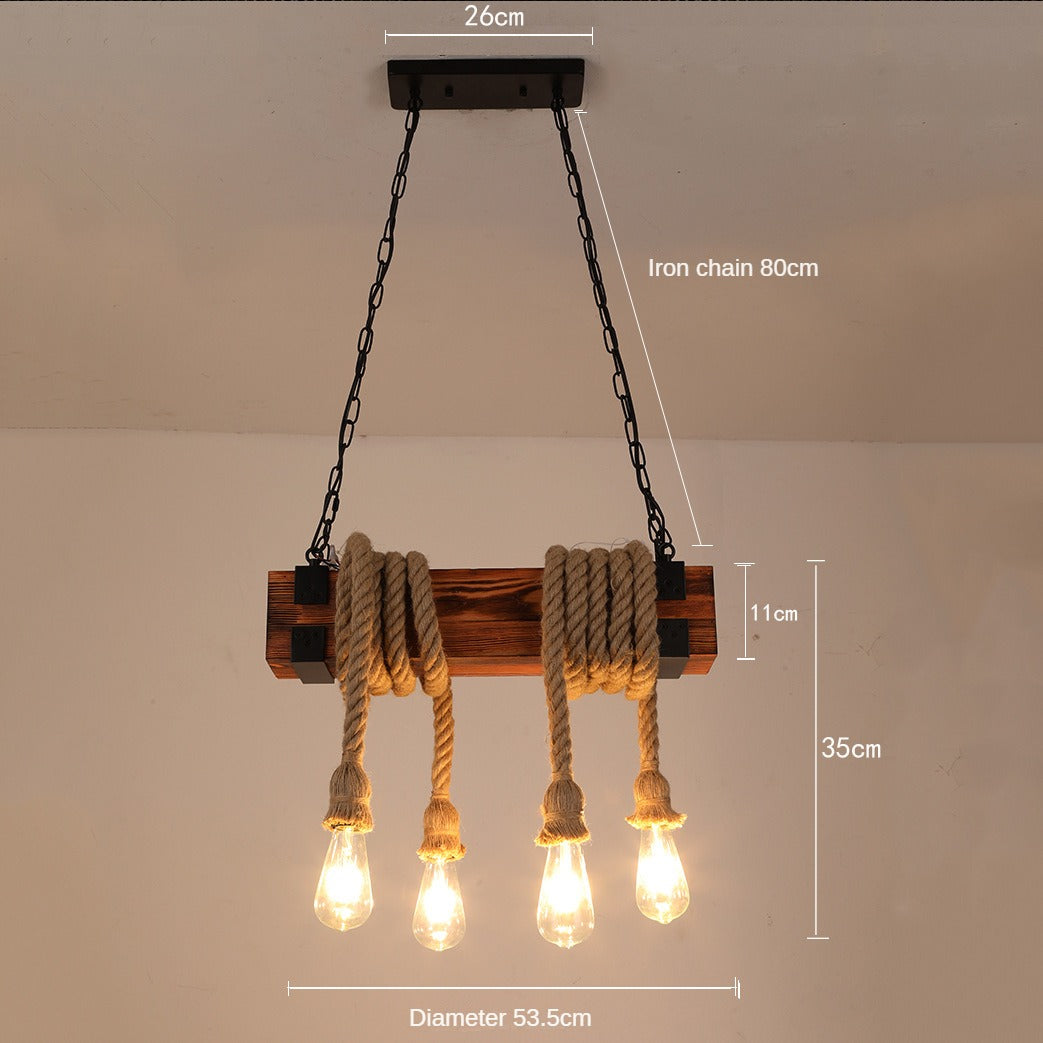 HEIKESZ Exclusive for Cross-Border American Retro Industrial Style Chandelier Living Room Dining Room Bar Lamp Creative Coffee Shop Dining Table  Light LED Light for Bedroom Night Aesthetic Room Lamp