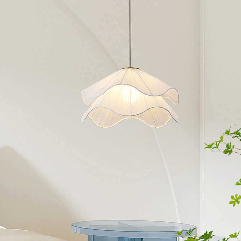 HEIKESZ Advanced cream wind chandelier living room light master light bedroom light Nordic simple warm romantic master bedroom lamp light fixtures for celling light
