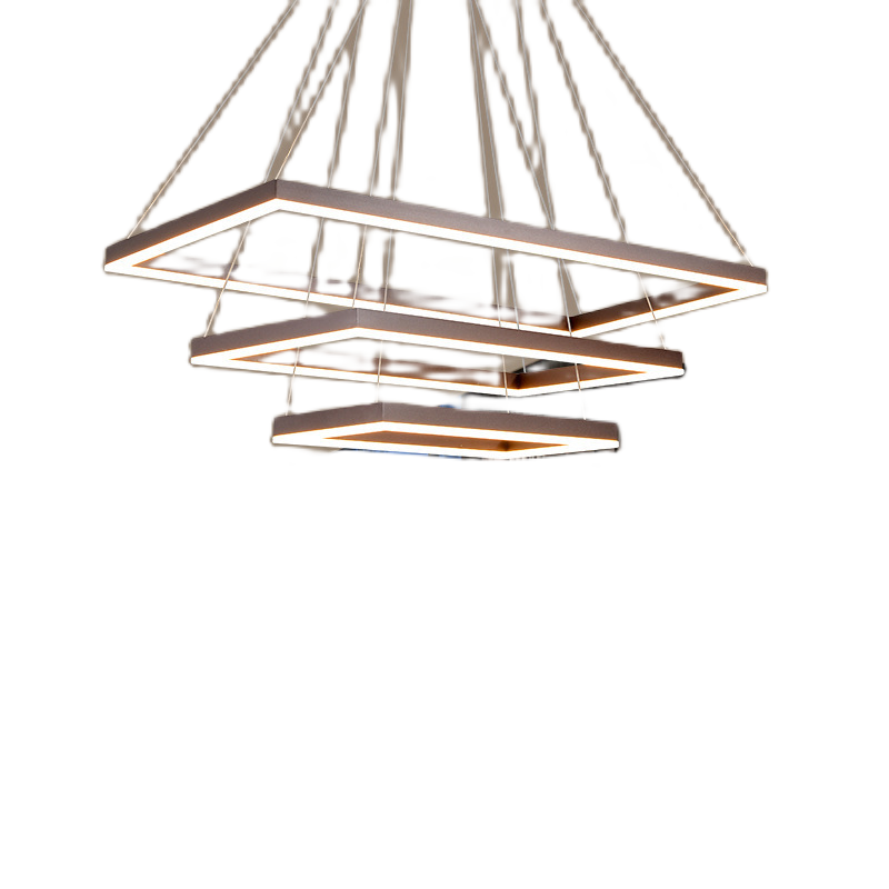 HEIKESZ Modern LED Chandelier Creative Art Lighting for Living Room Bedroom Office Study Nordic Style Ceiling Light