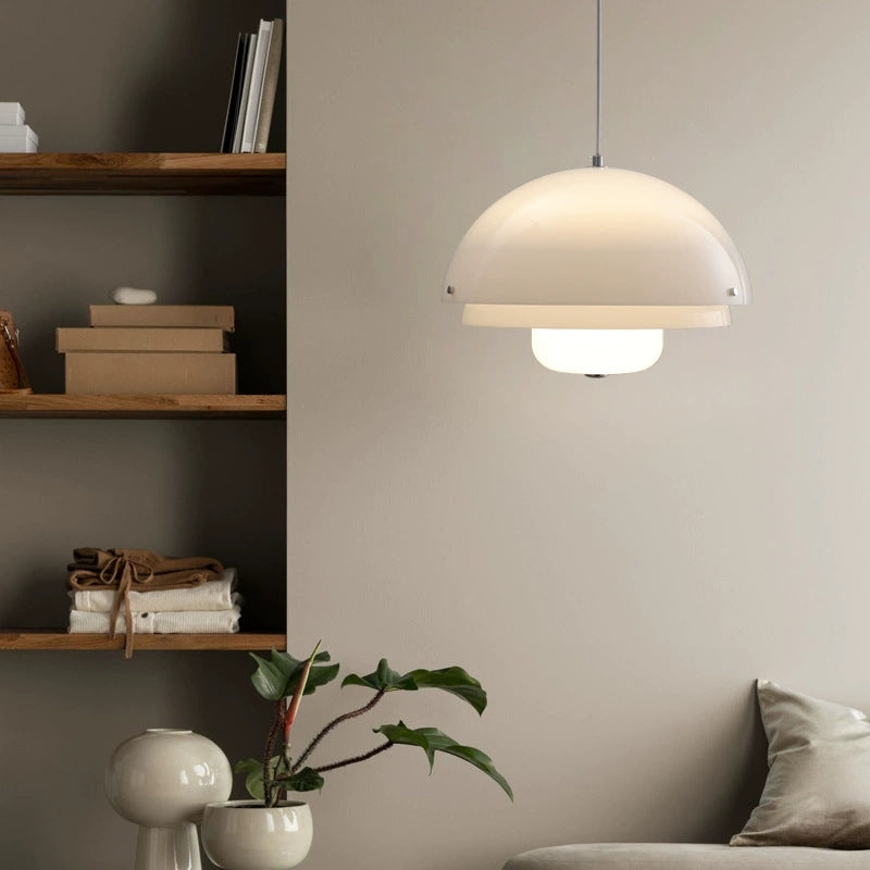 HEIKESZ Nordic Bauhaus Space Age Creative Restaurant Vintage Design Glass Pendant Light for Cafe Bar