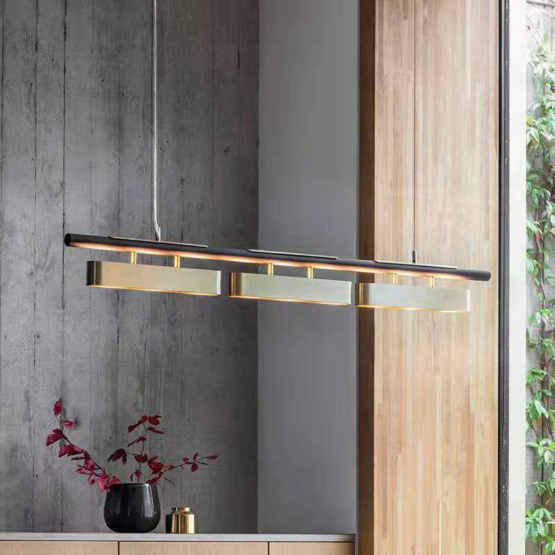 HEIKESZ Modern Nordic Chandelier Three-Head Minimalist Luxury Lighting for Dining Room Bar Table Creative Lamp 2023 New
